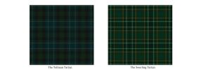 Araminta Campbell's Bespoke Tartan Designs for 100 Princes Street Edinburgh